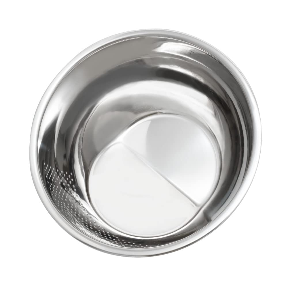 AngeliqueShop 米とぎ万能ボウル 調理・製菓道具 ステンレス製 水切り